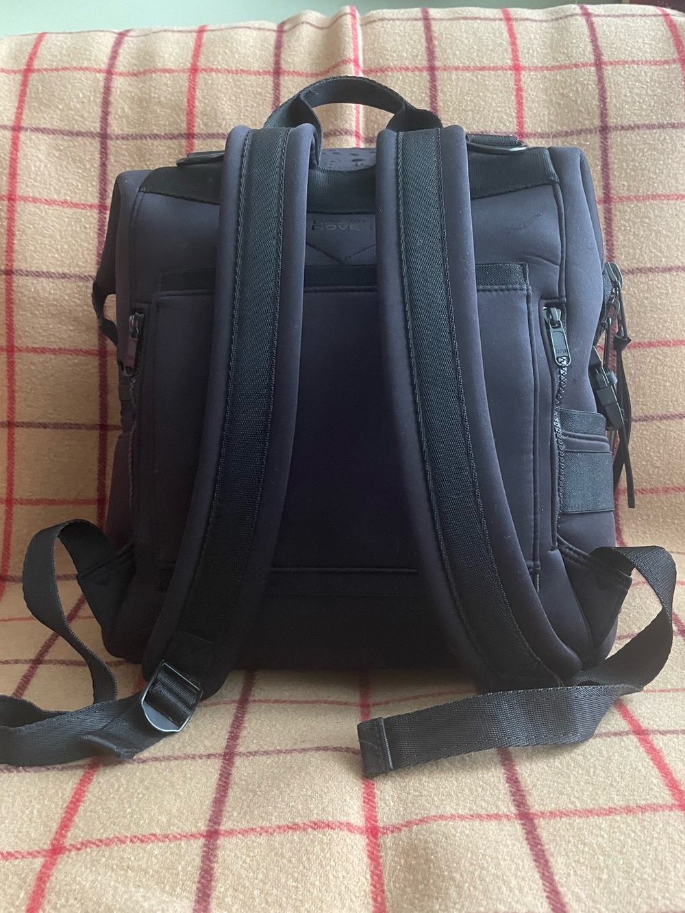 EUC Dagne Dover black diaper bag backpack excellent used condition - Picture 2 of 5